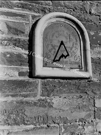 SUNDIAL AT GARDEN HOUSE